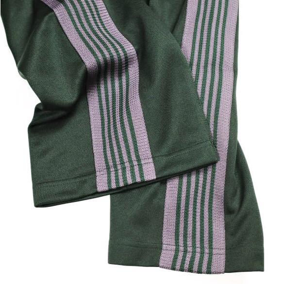 Needles ニードルス 日本製 Narrow Track Pant Poly Smooth ナロートラックパンツ ポリスムース GL217 M Dark Green イージー ジャージ |  | 04