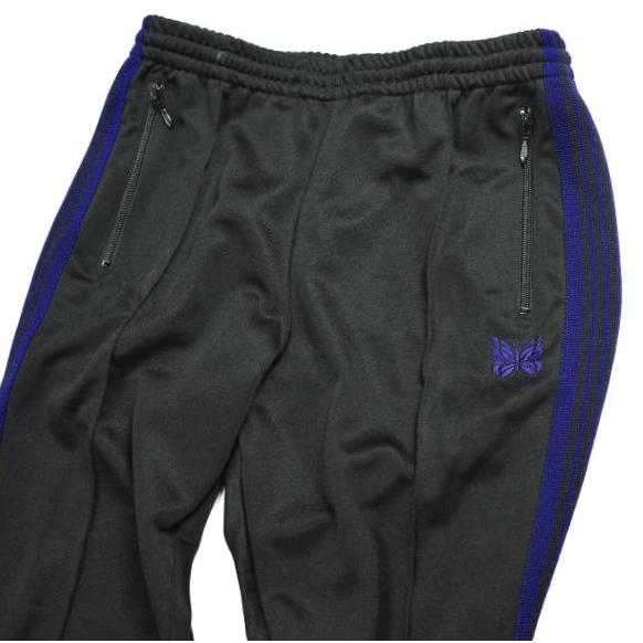 Needles ニードルス 日本製 Narrow Track Pant Poly Smooth ナロートラックパンツ ポリスムース DI172 M Black イージー ジャージ ボトムス |  | 02
