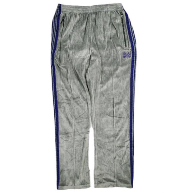 Needles ニードルス 日本製 Narrow Track Pant - C/Pe Velour ナロートラックパンツ ベロア EJ202 M Beige イージー ジャージ ボトムス【中古】【Needles】 Needles ニードルス 日本製 Narrow Track Pant - C/Pe Velour ナロー