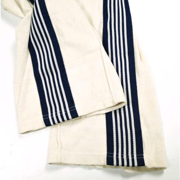 Needles ニードルス 日本製 Narrow Track Pant - C/Pe Velour ナロートラックパンツ ベロア EJ202 M Beige イージー ジャージ ボトムス |  | 04