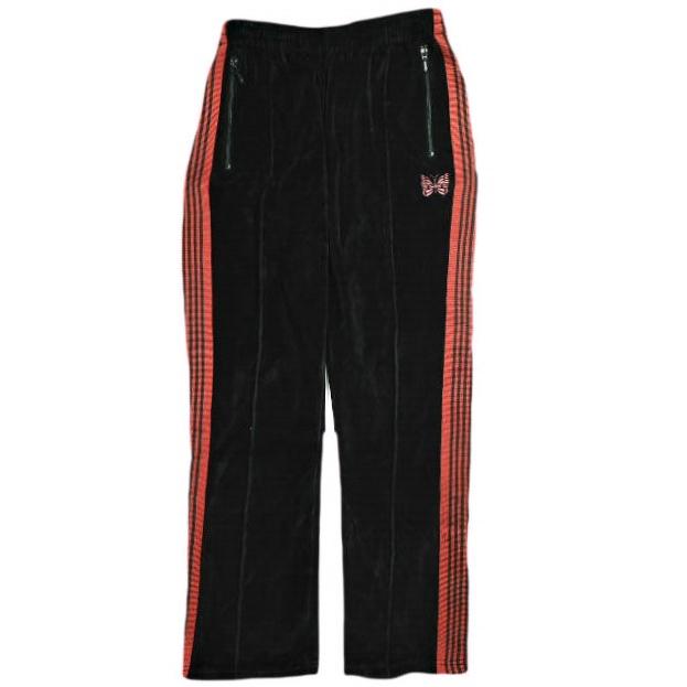 Needles ニードルス 日本製 Narrow Track Pant - C/Pe Velour ナロー