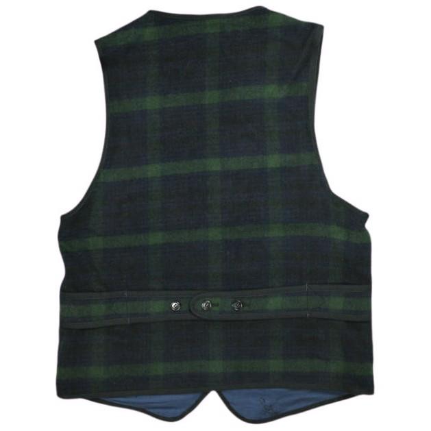 新品 WOOLRICH x BEAMS PLUS ウールリッチ ビームスプラス 別注 BIG GAME HUNTING VEST ビッグゲームハンティングベスト M BLACKWATCH ジレ |  | 01