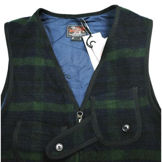 新品 WOOLRICH x BEAMS PLUS ウールリッチ ビームスプラス 別注 BIG GAME HUNTING VEST ビッグゲームハンティングベスト M BLACKWATCH ジレ |  | 04