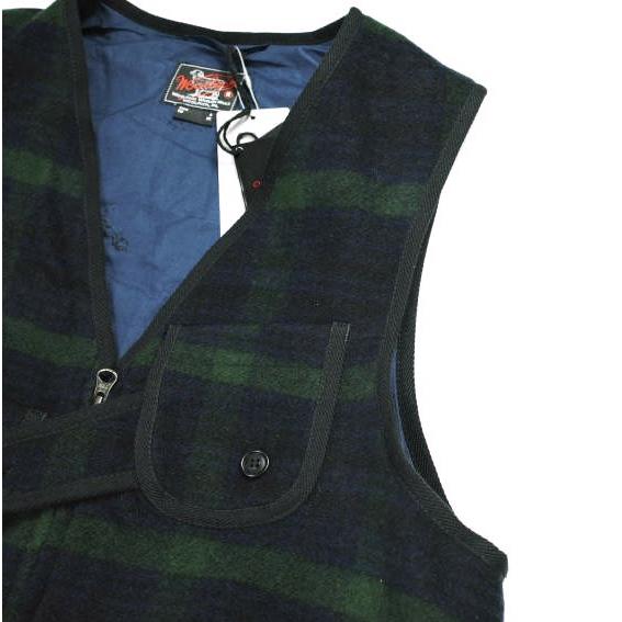 新品 WOOLRICH x BEAMS PLUS ウールリッチ ビームスプラス 別注 BIG GAME HUNTING VEST ビッグゲームハンティングベスト M BLACKWATCH ジレ |  | 05