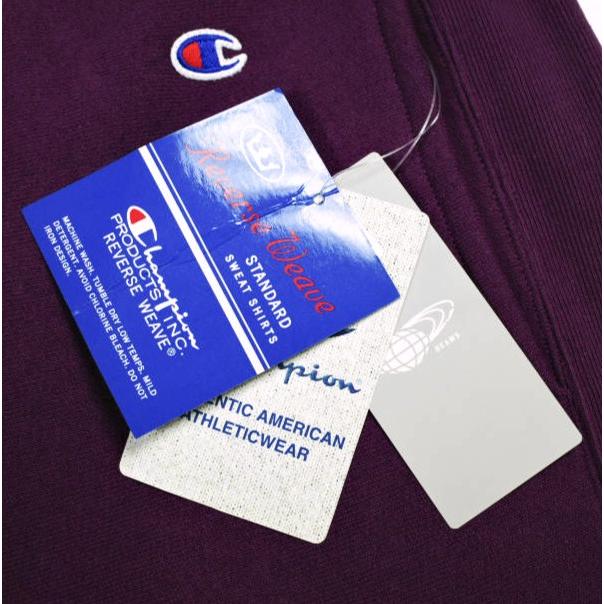 新品 Champion x BEAMS チャンピオン ビームス 別注 リバースウィーブ2トーンスウェットパンツ C8-Q213 M D.PURPLE/GREEN イージー 裏起毛 |  | 03