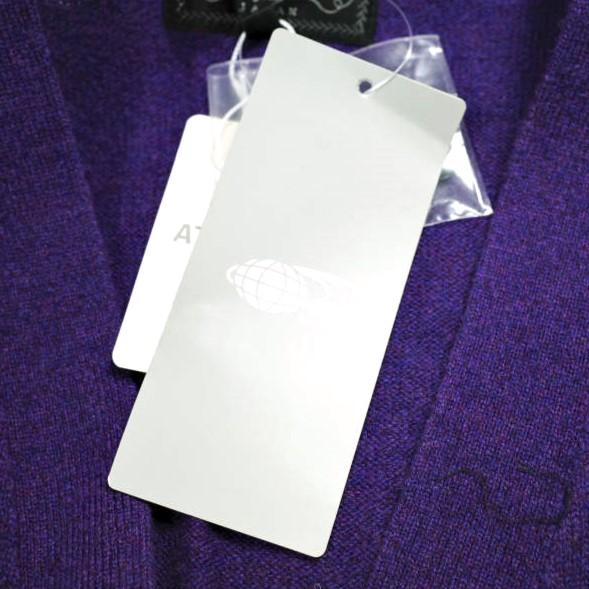 新品 BEAMS PLUS ビームスプラス Button Knit Vest Solid ボタン ニットベスト 11-05-0125-048 M PURPLE セーター ウール トップス g25372 |  | 02