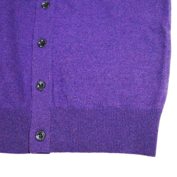 新品 BEAMS PLUS ビームスプラス Button Knit Vest Solid ボタン ニットベスト 11-05-0125-048 M PURPLE セーター ウール トップス g25372 |  | 06