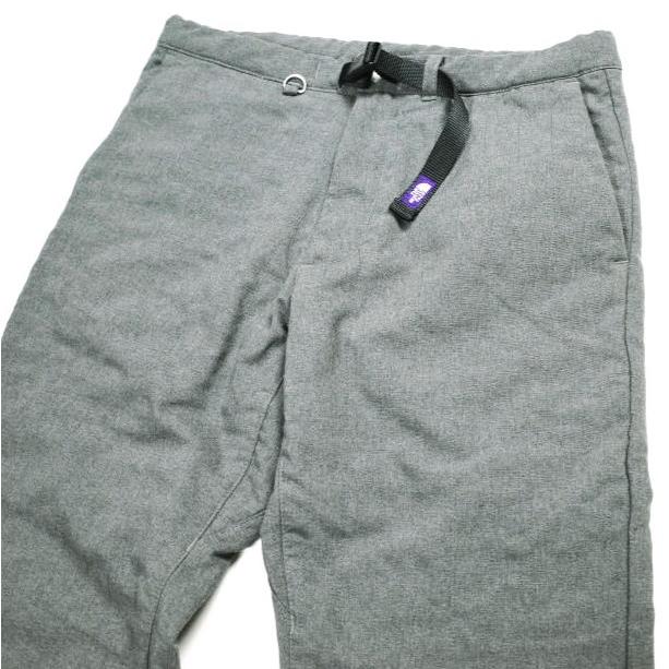 THE NORTH FACE PURPLE LABEL ザ・ノースフェイス パープルレーベル ポリエステルトロピカル キルティングパンツ NT5766N 32 グレー |  | 03