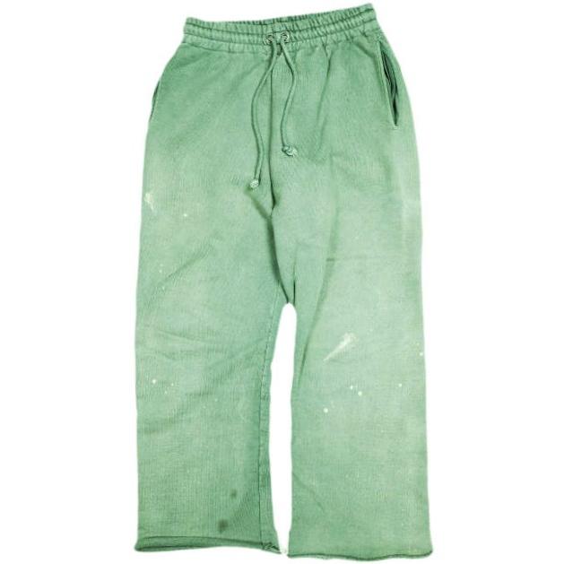BOWWOW バウワウ 25SS 日本製 SWEAT PANTS AGING スウェットパンツ エイジング M Green ボトムス g25391 | 