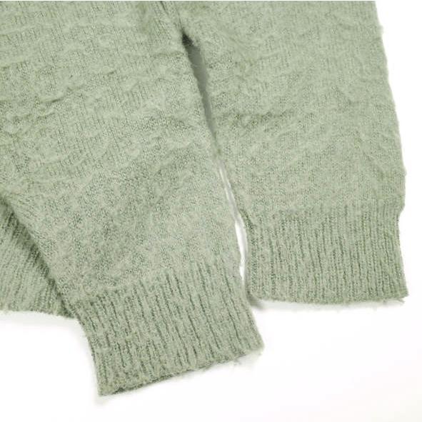 BEAMS ビームス 21AW ソリッドシャギーカーディガン 11-15-1472-048 M OLIVE ニット トップス g25395 |  | 04
