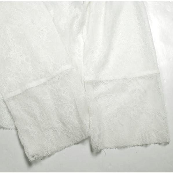 Ray BEAMS レイビームス 24AW レースシアーフーディー 61-14-0784-370 ONE SIZE WHITE プルオーバー シャツ パーカー トップス g25402 |  | 04