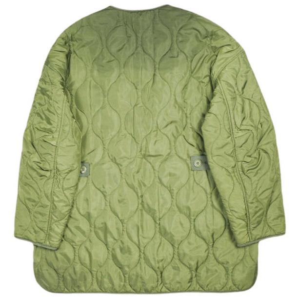 Ray BEAMS レイビームス キルティングノーカラーブルゾン 63-18-0121-111 ONE SIZE OLIVE コート アウター g25403 |  | 01