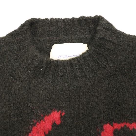 Paloma Wool パロマウール 23AW FLOREKE フラワー刺繍 アルパカクルーネックニット RJ9024 M BROWN セーター トップス g25409 |  | 04