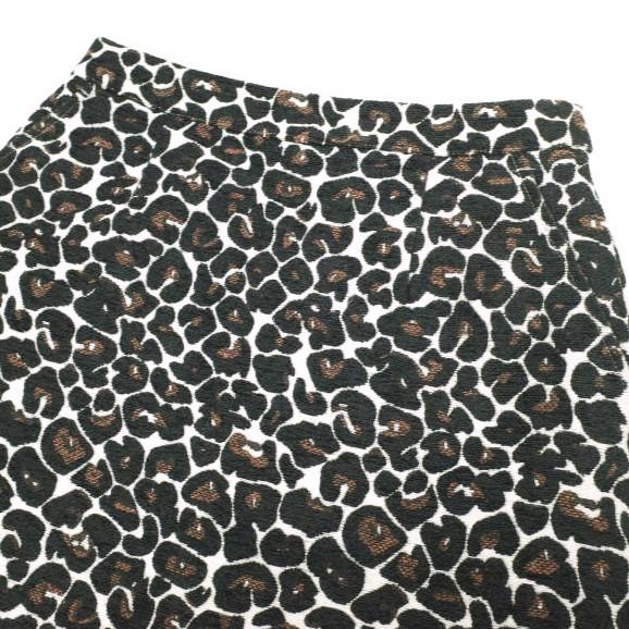 Ray BEAMS レイビームス 22AW ヒョウ柄ジャカードミニスカート 61-27-0108-370 0 BROWN ボトムス g25414 |  | 03