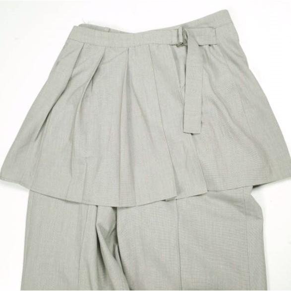 Ray BEAMS レイビームス 23AW プリーツミニスカート付きパンツ 61-23-1030-462 1 モカ ボトムス g25415 |  | 03