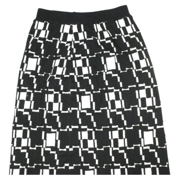 Ray BEAMS レイビームス 22AW ジオメトリックニットスカート 61-27-0052-370 Free BLACK ロング ボトムス g25416 |  | 04