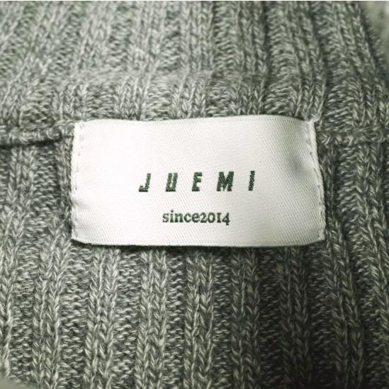 JUEMI ジュエミ EMB Half Zip Cropped Knit ハーフジップクロップドニット 3510615 Free グレー セーター プルオーバー トップス g25419 |  | 03