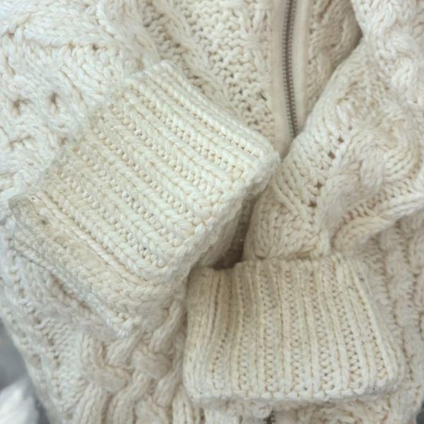 RBS Ray BEAMS アールビーエス レイビームス 22AW ケーブルアシンメトリージップカーディガン 61-15-0066-370 Free OFF WHITE ニット |  | 07