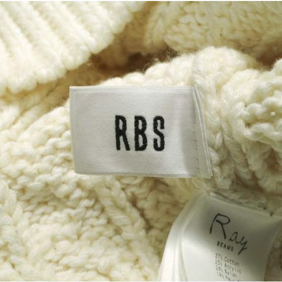 RBS Ray BEAMS アールビーエス レイビームス 22AW ケーブルアシンメトリージップカーディガン 61-15-0066-370 Free OFF WHITE ニット |  | 08