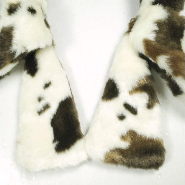 CASSELINI キャセリーニ アニマルファーティペット IVORY/BROWN マフラー g25422 |  | 04