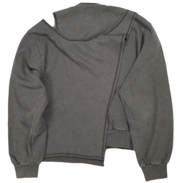 Name. ネーム 20AW 日本製 アシンメトリックレイヤードクルーネックスウェット W-NMCU-20AW-012 1 Brown トレーナー 裏毛 トップス g25426 |  | 01