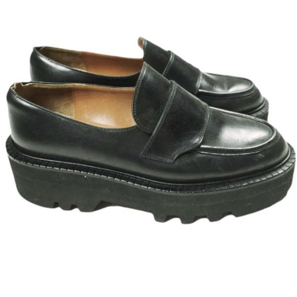 ATP Atelier エーティーピーアトリエ 厚底 ローファー 38(24-24.5cm) BLACK VIBRAM Vi-Lite シューズ g25427 |  | 02