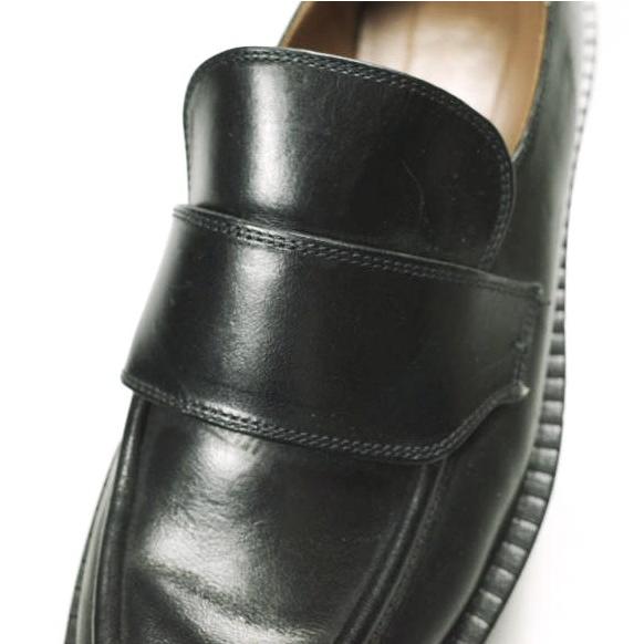 ATP Atelier エーティーピーアトリエ 厚底 ローファー 38(24-24.5cm) BLACK VIBRAM Vi-Lite シューズ g25427 |  | 05