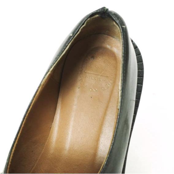ATP Atelier エーティーピーアトリエ 厚底 ローファー 38(24-24.5cm) BLACK VIBRAM Vi-Lite シューズ g25427 |  | 06