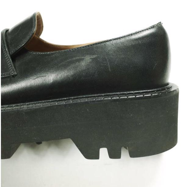 ATP Atelier エーティーピーアトリエ 厚底 ローファー 38(24-24.5cm) BLACK VIBRAM Vi-Lite シューズ g25427 |  | 08