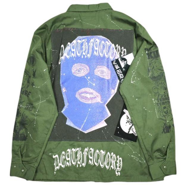 KIDILL キディル 24AW 日本製 10周年記念 ONE-OFF CUSTOM COACH JACKET カスタムコーチジャケット 1点物 KLONEOFF002 Free 定価132,000円 |  | 01