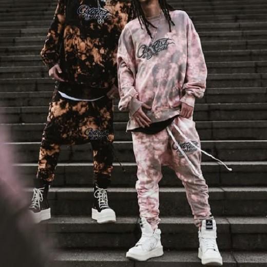 cvtvlist カタリスト 25SS OSK EXCLUSIVE Usual Pants '25 ブリーチ加工 ユージュアルスウェットパンツ 250103OS02 1 Pink CTLS サルエル |  | 02