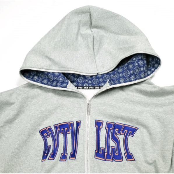cvtvlist カタリスト 25SS 日本製 OSK EXCLUSIVE USUAL ZIP HOODIE '25 オーバーサイズ ジップアップパーカー 2501010301 2 Gray CTLS |  | 03