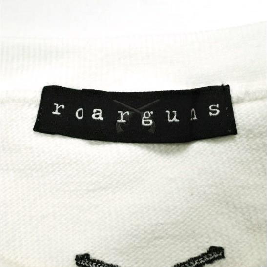 roarguns ロアーガンズ 25AW 日本製 BARBARIAN JERSEY T クロスガン刺繍 バーバリアンジャージーTシャツ 25FGT-08 4 WHITE 長袖 roar |  | 02