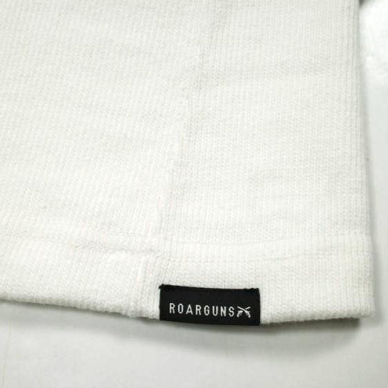 roarguns ロアーガンズ 25AW 日本製 BARBARIAN JERSEY T クロスガン刺繍 バーバリアンジャージーTシャツ 25FGT-08 4 WHITE 長袖 roar |  | 05