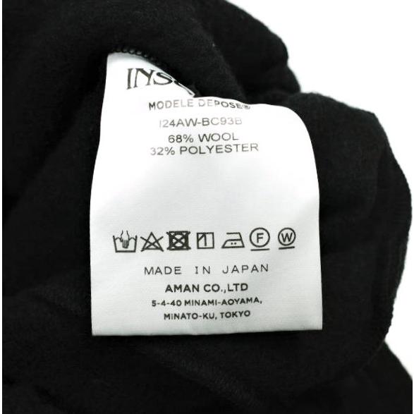 INSCRIRE アンスクリア 24AW 日本製 FLEECE PANTS フリースパンツ I24AW-BC93B L BLACK イージー ユニセックス ボトムス g25458 |  | 08