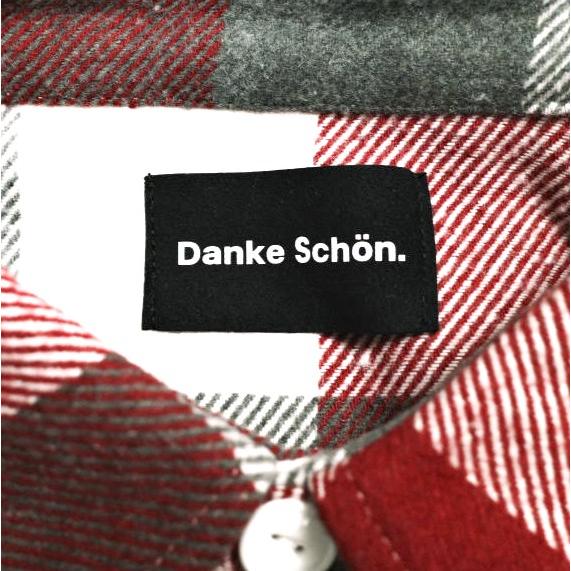 新品 Danke Schon ダンケシェーン 25AW FLANNEL DAMAGE SHIRTS BLOCK ダメージ加工 フランネルチェックシャツ UNS24033B-0DS M レッド 長袖 |  | 06