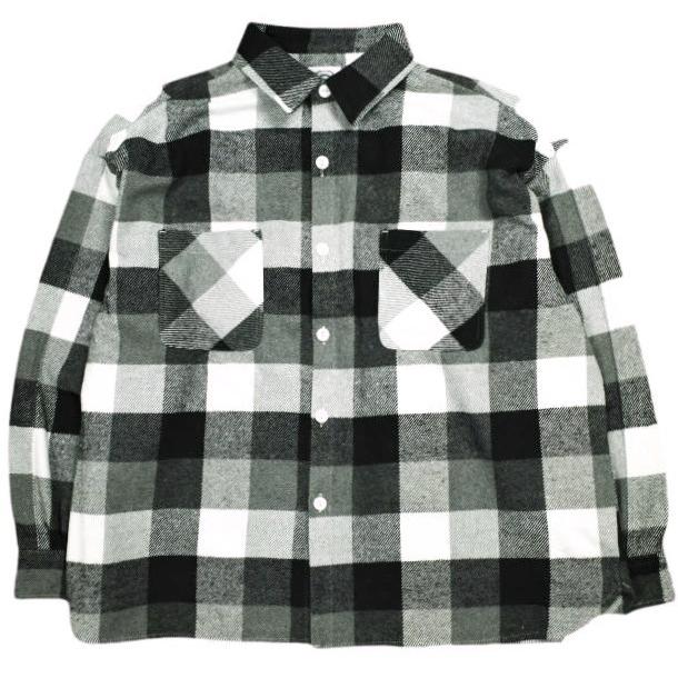 新品 B omnivore ビーオムニボー 25AW BLOCK CHECK SHIRTS ブロック