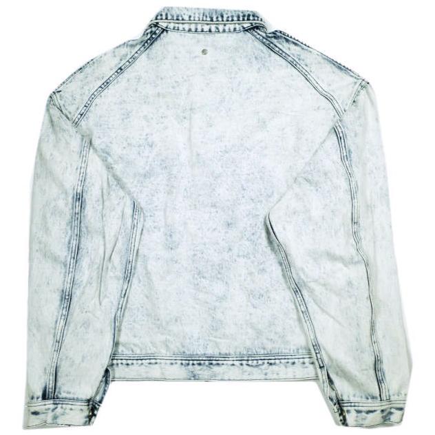 Danke Schon ダンケシェーン 24SS CHEMICAL BLEACH DENIM JACKET ケミカルブリーチ デニムジャケット Indigo Gジャン サンプル品 |  | 01