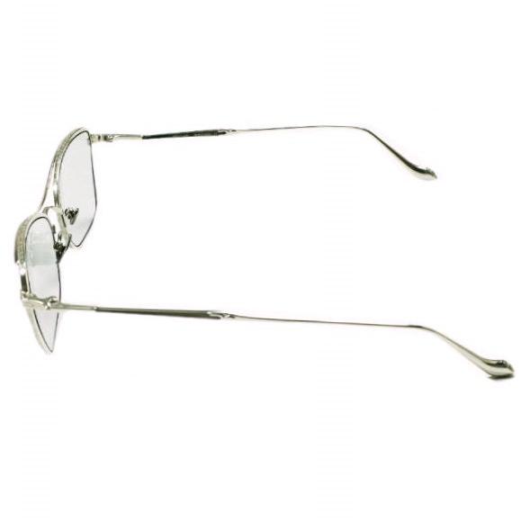 MATSUDA マツダ 日本製 M3147 バタフライサングラス PW(Palladium White) 定価118,800円 55□17-145 眼鏡 メガネ g25475 |  | 03