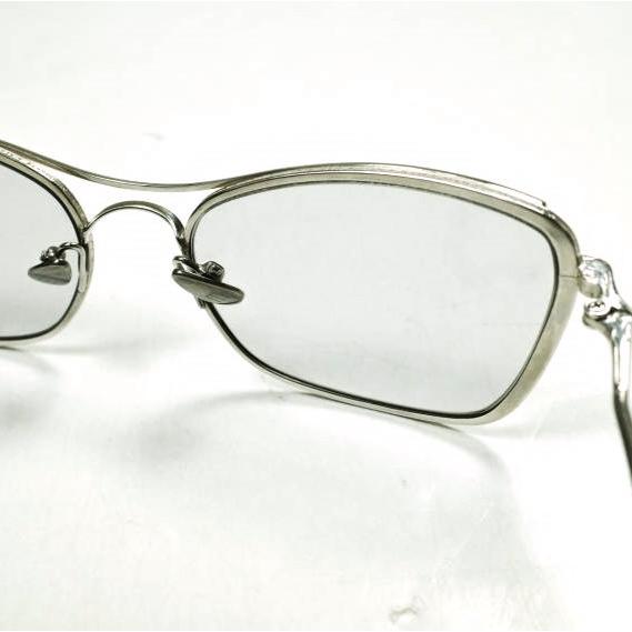 MATSUDA マツダ 日本製 M3147 バタフライサングラス PW(Palladium White) 定価118,800円 55□17-145 眼鏡 メガネ g25475 |  | 05