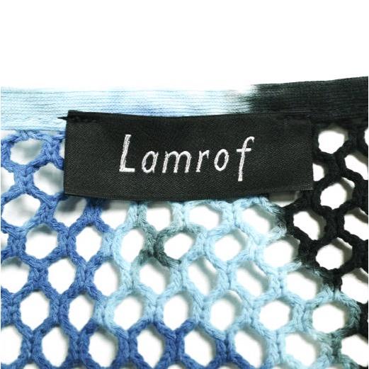 Lamrof x BEAMS ラムロフ ビームス 25SS 別注 日本製 Ami Art Cardigan アミアートカーディガン LM-25SS-CT01  Free Black/Blue メッシュ |  | 03