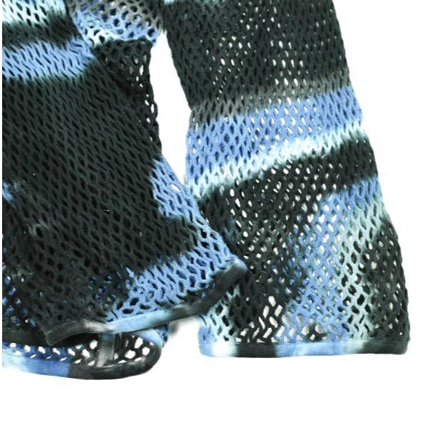 Lamrof x BEAMS ラムロフ ビームス 25SS 別注 日本製 Ami Art Cardigan アミアートカーディガン LM-25SS-CT01  Free Black/Blue メッシュ |  | 05