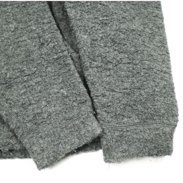 Pilgrim Surf+Supply ピルグリム サーフ+サプライ Boa Pullover Hoodie ウールボアフリース プルオーバーパーカー 37-13-0063-375 GRAY |  | 05