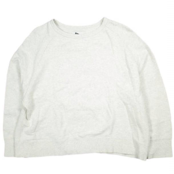 Pilgrim Surf+Supply ピルグリム サーフ+サプライ 20AW Raglan Crew Sweatshirt 裏毛 ラグランスウェット 37-24-0257-879 ASH GRAY BEAMS | 