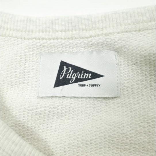 Pilgrim Surf+Supply ピルグリム サーフ+サプライ 20AW Raglan Crew Sweatshirt 裏毛 ラグランスウェット 37-24-0257-879 ASH GRAY BEAMS |  | 02