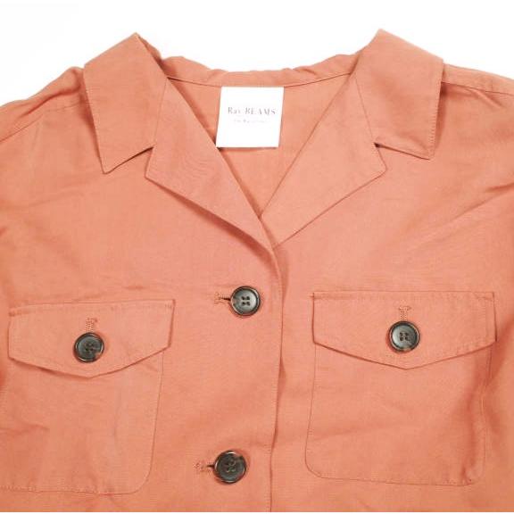 Ray BEAMS レイビームス サファリシャツワンピース 63-26-0500-928 ONE SIZE BRICK 長袖 ドレス トップス g25486 |  | 04