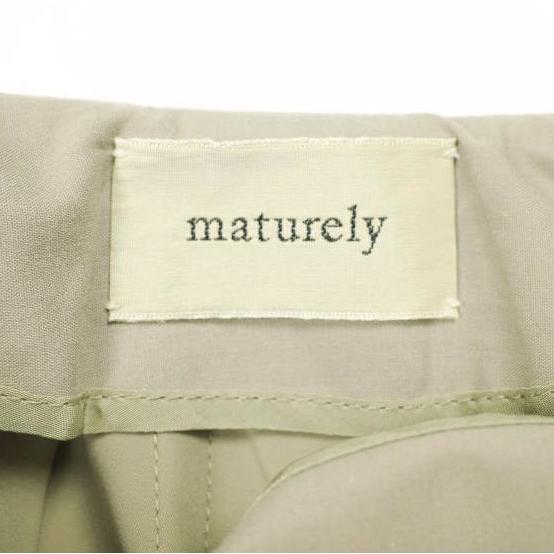 maturely マチュアリー Super Kilt Maxi Skirt スーパーキルトマキシスカート 13-27-0413-391 ベージュ BEAMS ロング プリーツ 巻き g25488 |  | 03