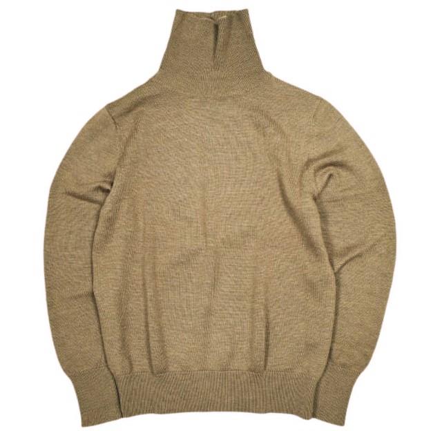 The FRANKLIN TAILORED フランクリンテーラード Cashwool Turtleneck Knit キャッシュウールタートルネックニット 90AN3 4 BROWN セーター | 
