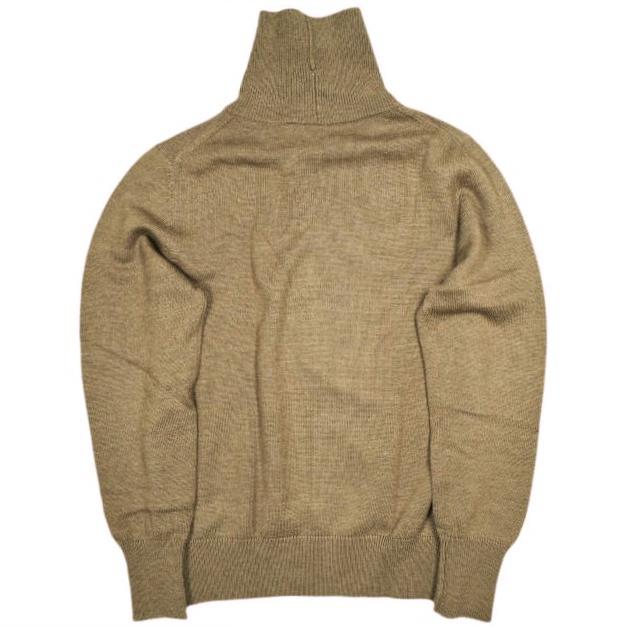 The FRANKLIN TAILORED フランクリンテーラード Cashwool Turtleneck Knit キャッシュウールタートルネックニット 90AN3 4 BROWN セーター |  | 01