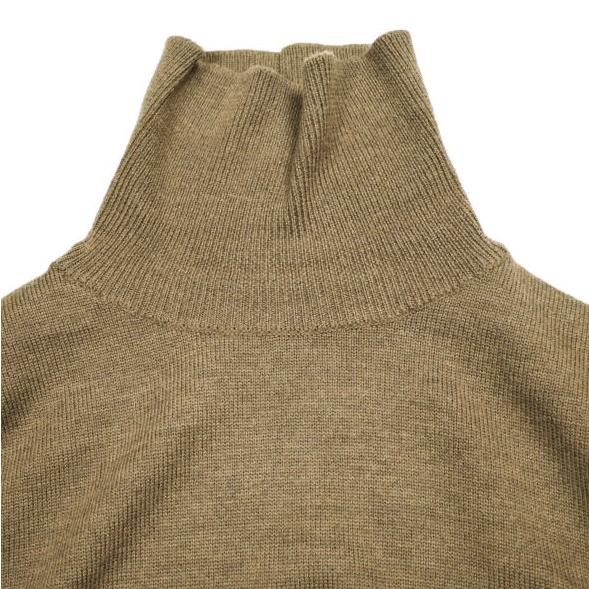 The FRANKLIN TAILORED フランクリンテーラード Cashwool Turtleneck Knit キャッシュウールタートルネックニット 90AN3 4 BROWN セーター |  | 02